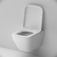 Унитаз подвесной AM.PM Spirit V2.0 FlashClean с микролифтом, белый