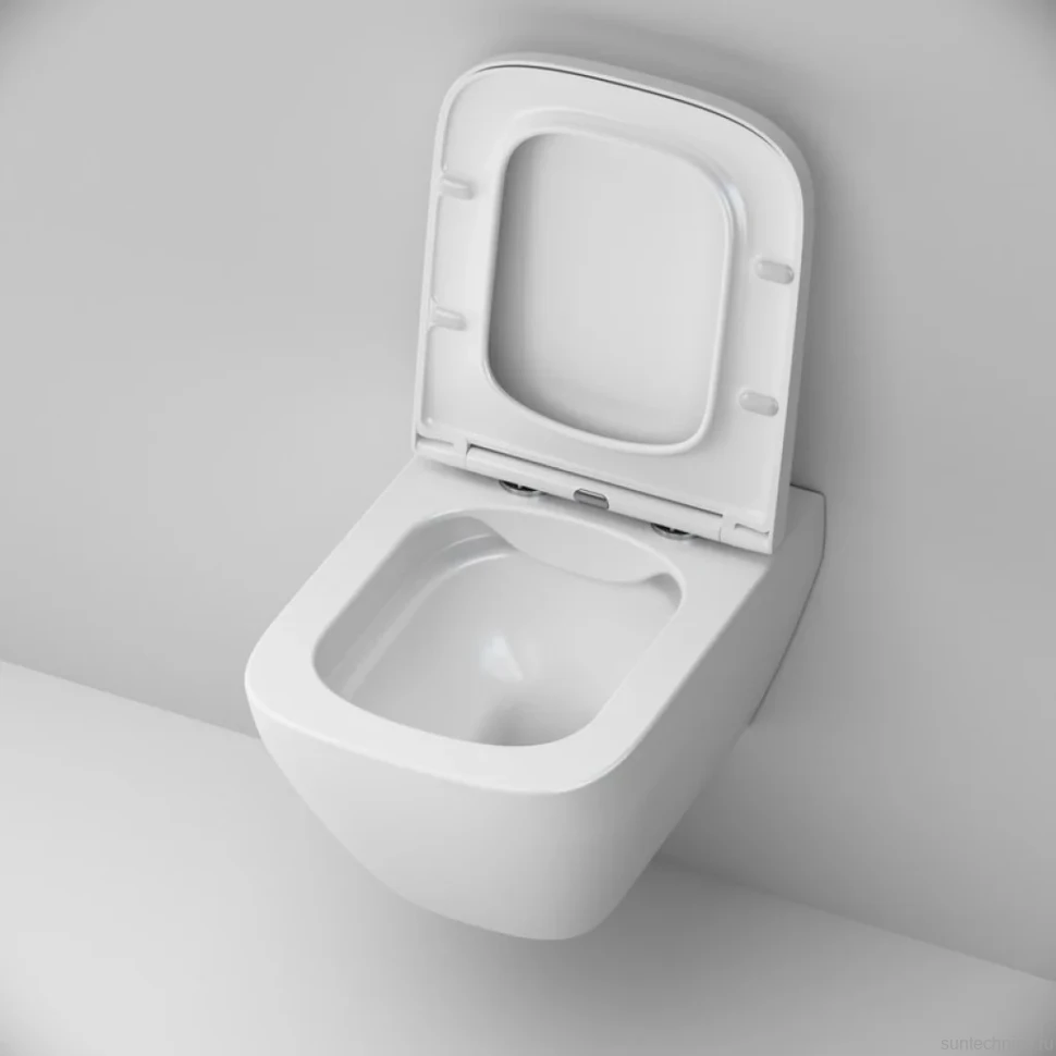 Унитаз подвесной AM.PM Spirit V2.0 FlashClean с микролифтом, белый
