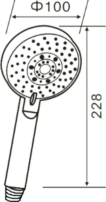 Душевая лейка Agger Splash Splash A02