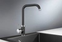 Смеситель для кухни Granula 0041, черный