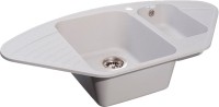 Комплект Мойка GranFest Quarz Z 14 серая + Смеситель Gappo G4398 с гибким изливом, сатин, серый