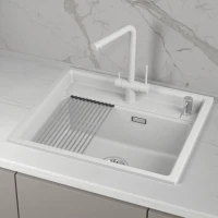 Мойка кухонная Granula Kitchen Space 6003i арктик Мойка кухонная Granula Kitchen Space 6003i арктик