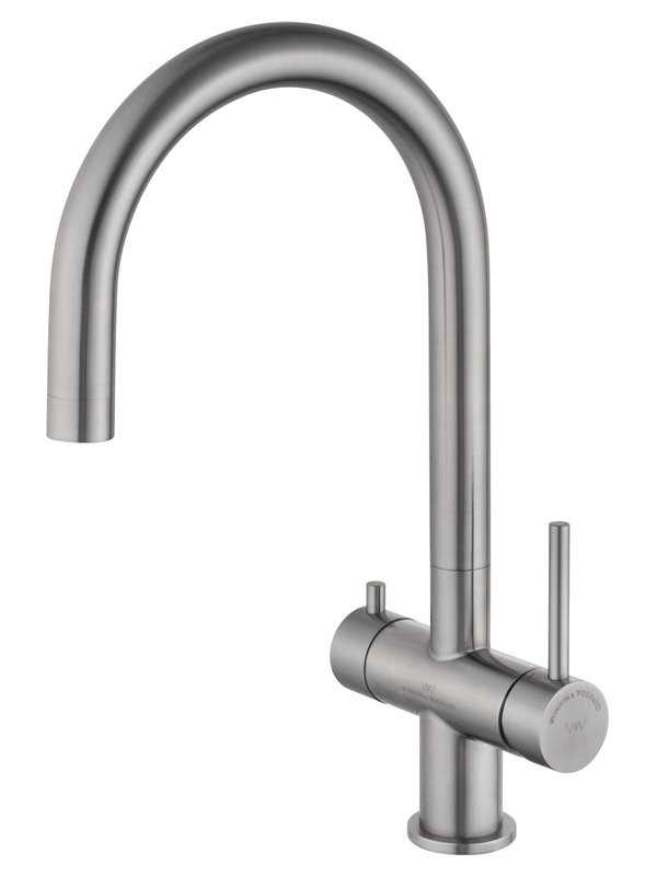 Смеситель для кухни Wonzon & Woghand WW-3211-BS брашированный никель