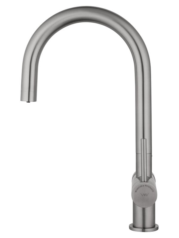 Смеситель для кухни Wonzon & Woghand WW-3211-BS брашированный никель