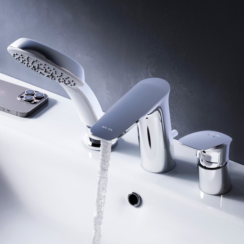 Смеситель на борт ванны AM.PM Inspire V2.0 F50A01300