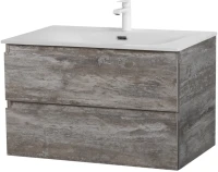 Тумба с раковиной Cezares Molveno 80 legno grigio