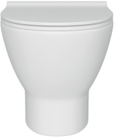 Унитаз подвесной Teymi Ritta T40809 с микрофлитом, безободковый, белый