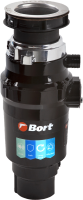 Комплект Мойка Florentina Липси 650 грей + Смеситель Ода FL грей + Измельчитель Bort Master Eco