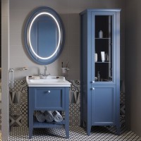 Мебель для ванной комнаты VitrA Valarte 65 стальной синий