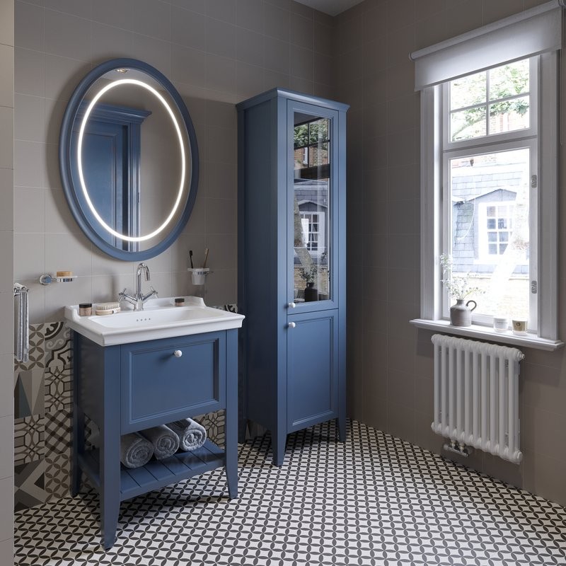 Мебель для ванной комнаты VitrA Valarte 65 стальной синий