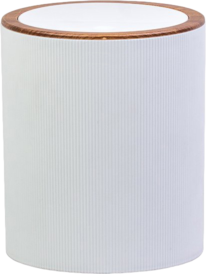 Мусорное ведро Fixsen White Boom FX-412-6 белое