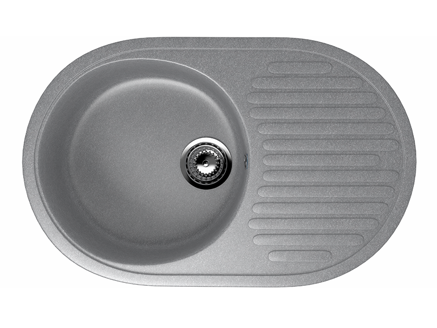 Мойка кухонная Ulgran U-107 -342 графитовая