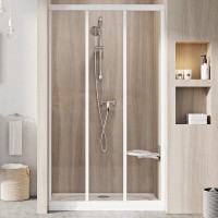 Душевая дверь в нишу Ravak Supernova ASDP3-80 Transparent, 200, профиль белый