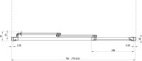 Душевая дверь в нишу Ravak Supernova ASDP3-80 Transparent, 200, профиль белый