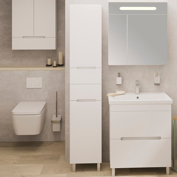 Шкаф пенал для ванной Emmy Вита 35 R