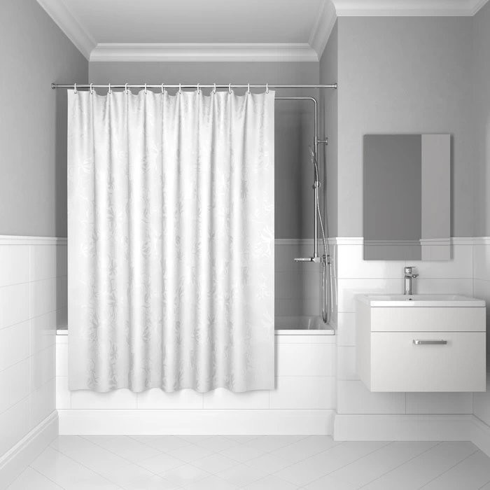Штора для ванной IDDIS Base BD03P18i11 180х200, белая