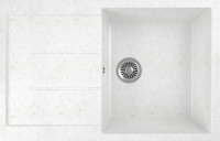 Мойка кухонная Domaci Бьелла DMC-25 белая Мойка кухонная Domaci Бьелла DMC-25 белая