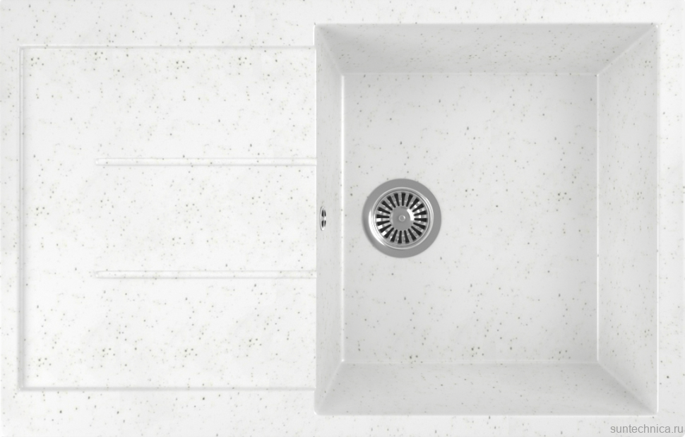 Мойка кухонная Domaci Бьелла DMC-25 белая