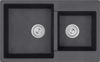 Мойка кухонная Emar Quartz EMQ-2800.Q Морион