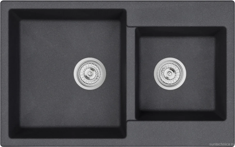 Мойка кухонная Emar Quartz EMQ-2800.Q Морион