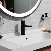 Смеситель для раковины Wasserkraft Nuthe 9103 черный soft-touch Смеситель для раковины Wasserkraft Nuthe 9103 черный soft-touch