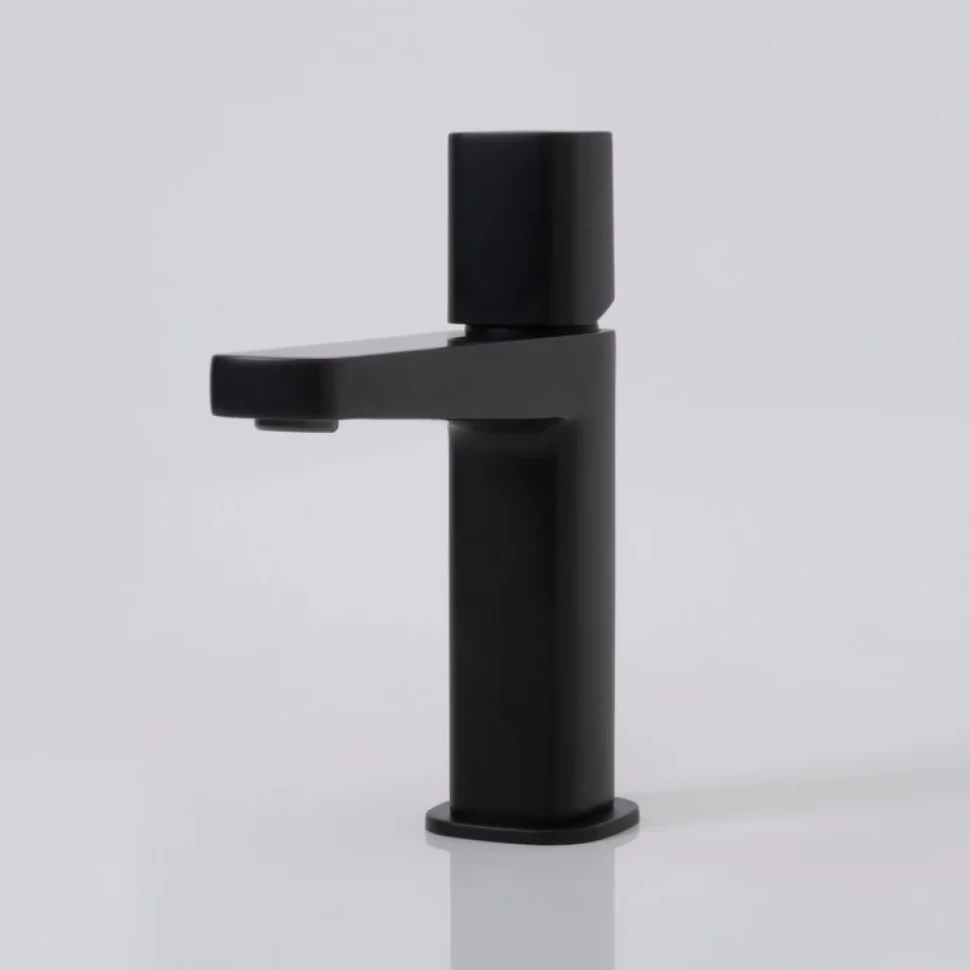 Смеситель для раковины Wasserkraft Nuthe 9103 черный soft-touch