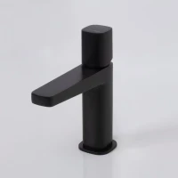 Смеситель для раковины Wasserkraft Nuthe 9103 черный soft-touch Смеситель для раковины Wasserkraft Nuthe 9103 черный soft-touch