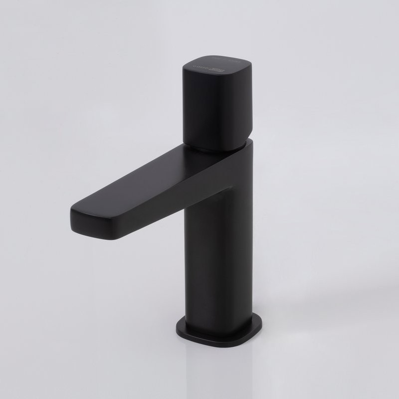 Смеситель для раковины Wasserkraft Nuthe 9103 черный soft-touch