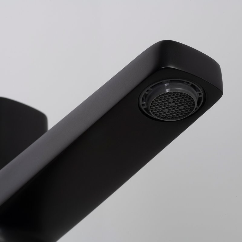 Смеситель для раковины Wasserkraft Nuthe 9103 черный soft-touch