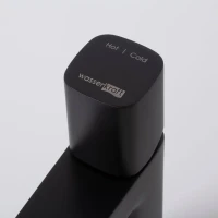 Смеситель для раковины Wasserkraft Nuthe 9103 черный soft-touch Смеситель для раковины Wasserkraft Nuthe 9103 черный soft-touch
