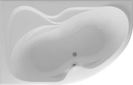 Акриловая ванна Акватек Вега VEG170-0000073 170x105 L, с фронтальным экраном