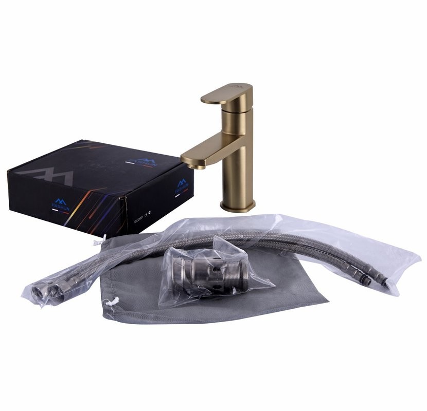 Смеситель для раковины Fashun A51120-21 бронза