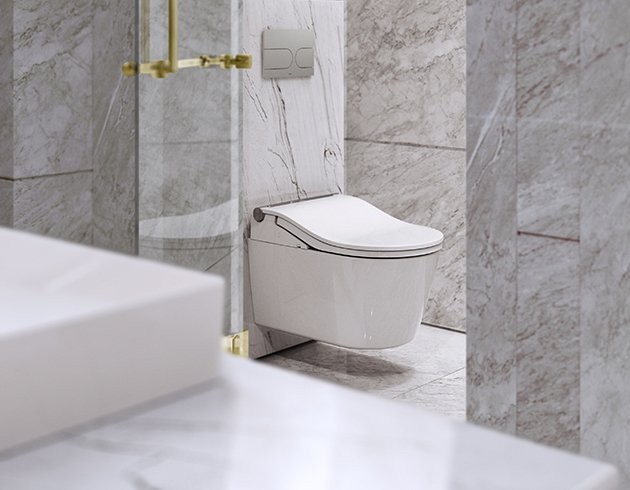 Комплект Унитаз подвесной Toto RP CW542ERY безободковый + Крышка RW TCF801CG с дистанционным управлением + Инсталляция TECE Profil + Крепления TECEprofil 9380014