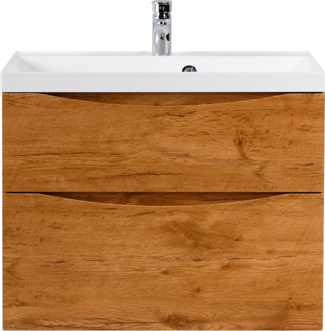 Тумба с раковиной BelBagno Marino H60 rovere nature, 80 см