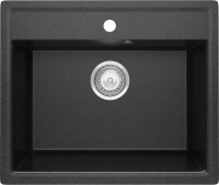 Мойка кухонная Domaci Палермо PR-565-004 черная Мойка кухонная Domaci Палермо PR-565-004 черная