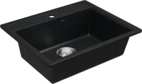 Мойка кухонная Domaci Палермо PR-565-004 черная Мойка кухонная Domaci Палермо PR-565-004 черная