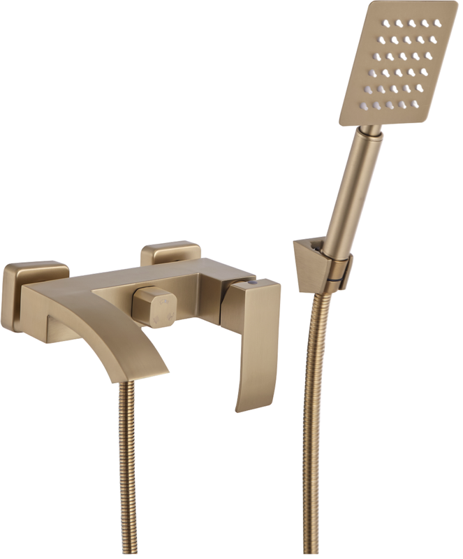 Смеситель для ванны с душем Fashun A53018-21 бронза