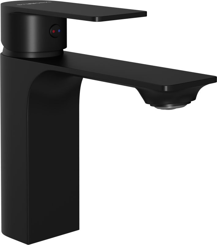 Смеситель для раковины STWORKI Гриндстед S29010BK черный