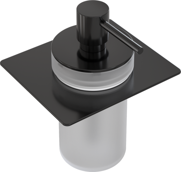 Дозатор Boheme Space 10966-SGM-DISP глянцевый графит