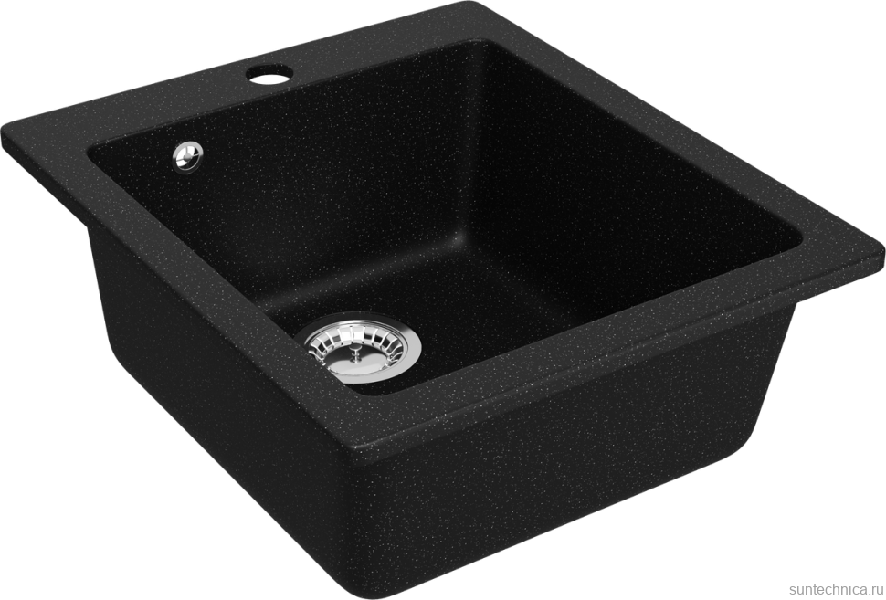 Мойка кухонная Domaci Болонья М-08-002 черная