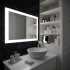 Зеркало Art&Max Soli 100х70 с подсветкой