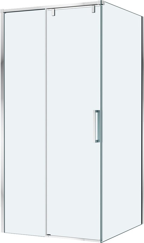 Душевой уголок BelBagno Soft Close-1 A-1-100-C-Cr профиль хром