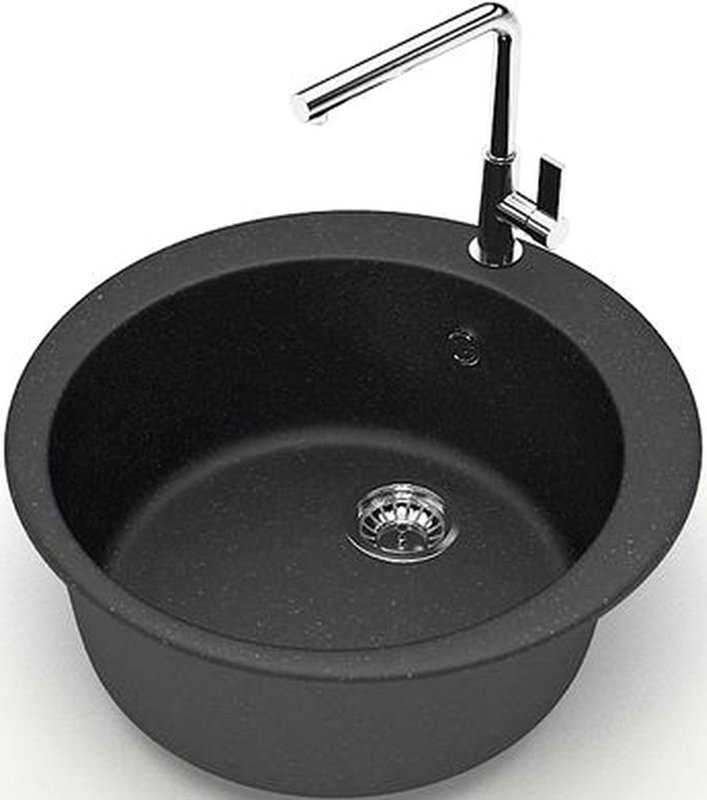 Мойка кухонная AZARIO Vital 00078345 черная