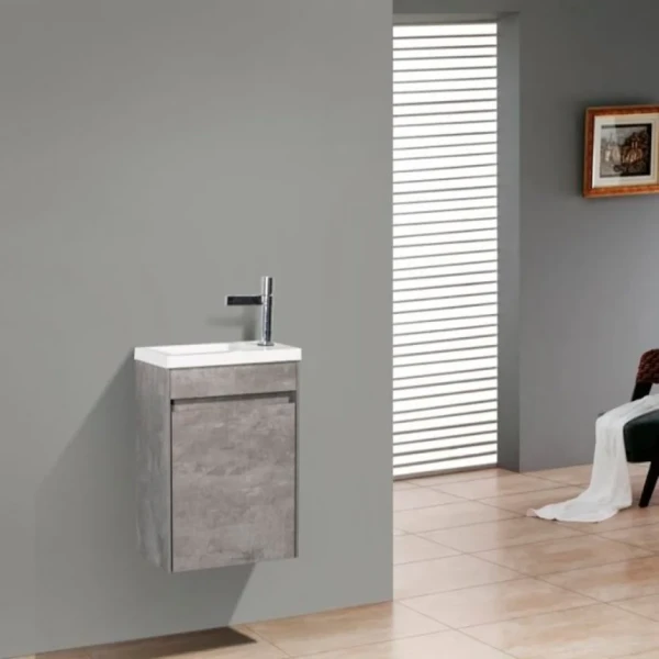 Тумба под раковину BelBagno Pietra Mini 46 L stucco cemento