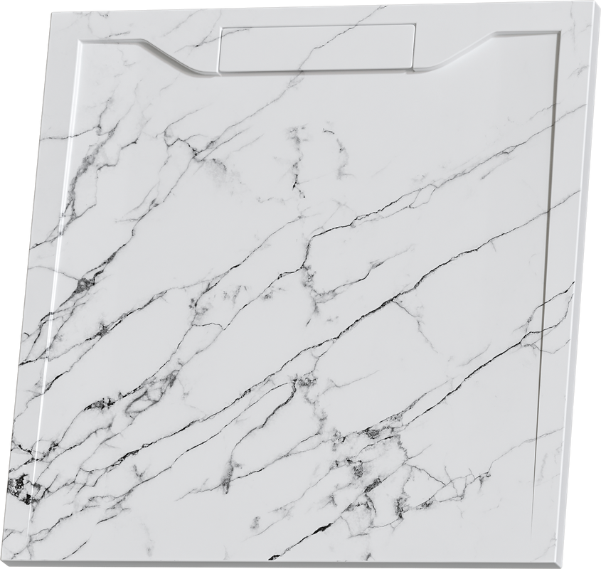 Поддон для душа RGW Stone Tray STE MW 90x90, белый мрамор