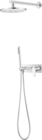 Душевой комплект Boheme Spectre 454-MW С ВНУТРЕННЕЙ ЧАСТЬЮ, white matt