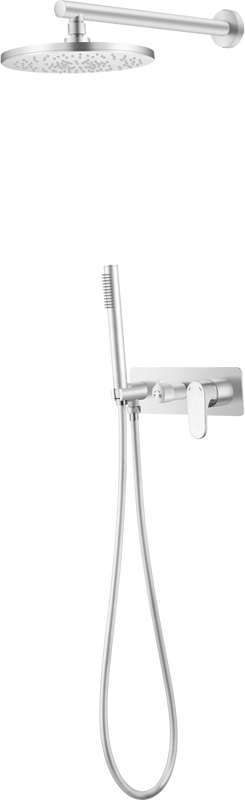 Душевой комплект Boheme Spectre 454-MW С ВНУТРЕННЕЙ ЧАСТЬЮ, white matt