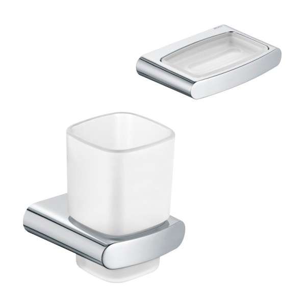 Набор Стакан Keuco Elegance new 11650019000 + Мыльница 11655019000