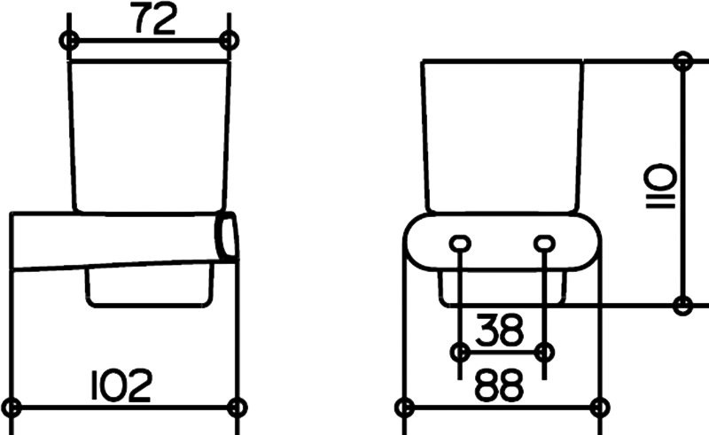 Набор Стакан Keuco Elegance new 11650019000 + Мыльница 11655019000