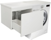 Мебель для ванной комнаты Эстет Dallas Luxe 110 L подвесная, 1 ящик, под стиральную машину